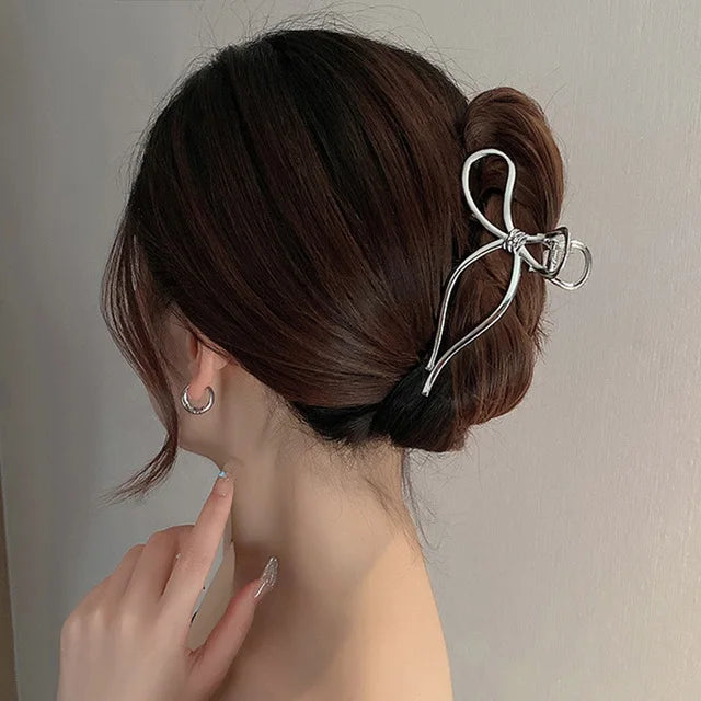 Elegant Metal Hair Claw Clips