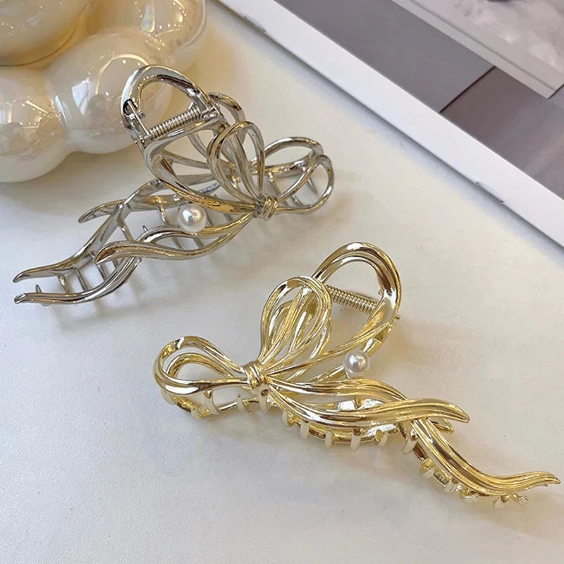 Gold Silver Geometric Hair Accessory