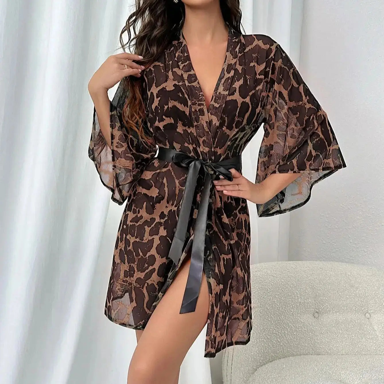 Long Sleeve Lingerie Sexy Nightwear