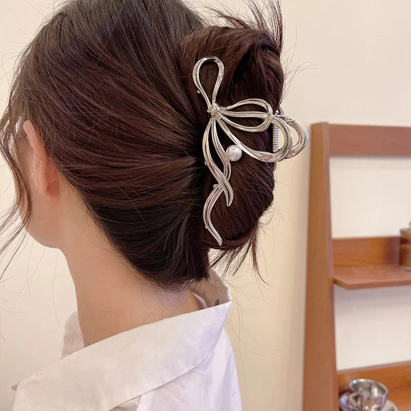 Gold Silver Geometric Hair Accessory